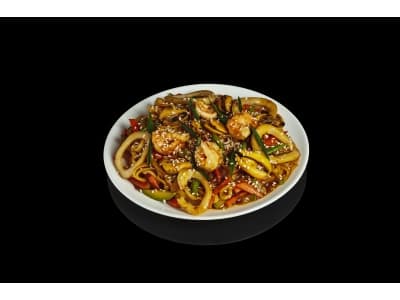 Wok с морепродуктами